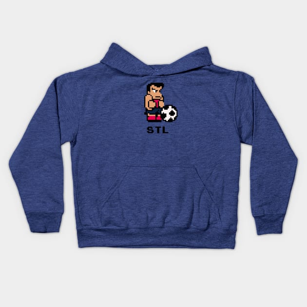 8-Bit Soccer - St. Louis Kids Hoodie by The Pixel League